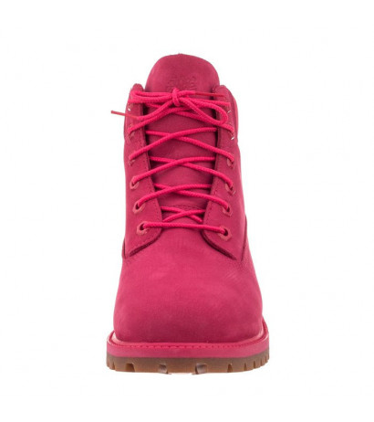 rose red nubuck timberlands