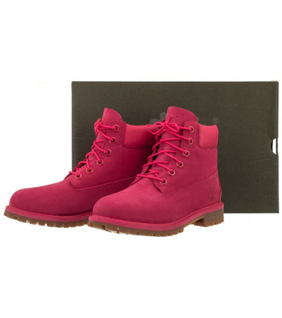 rose red nubuck timberlands