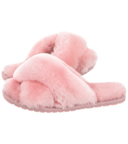 emu slippers pink