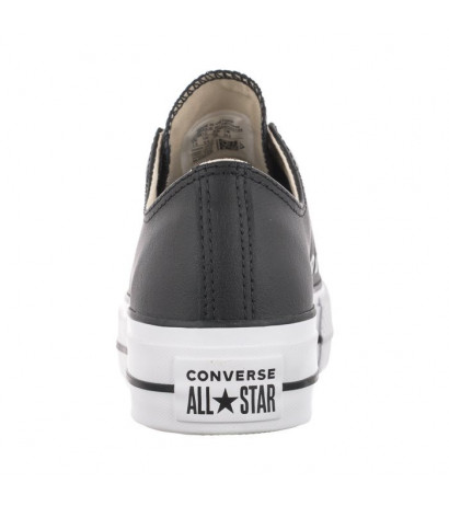 converse all star lift ox black