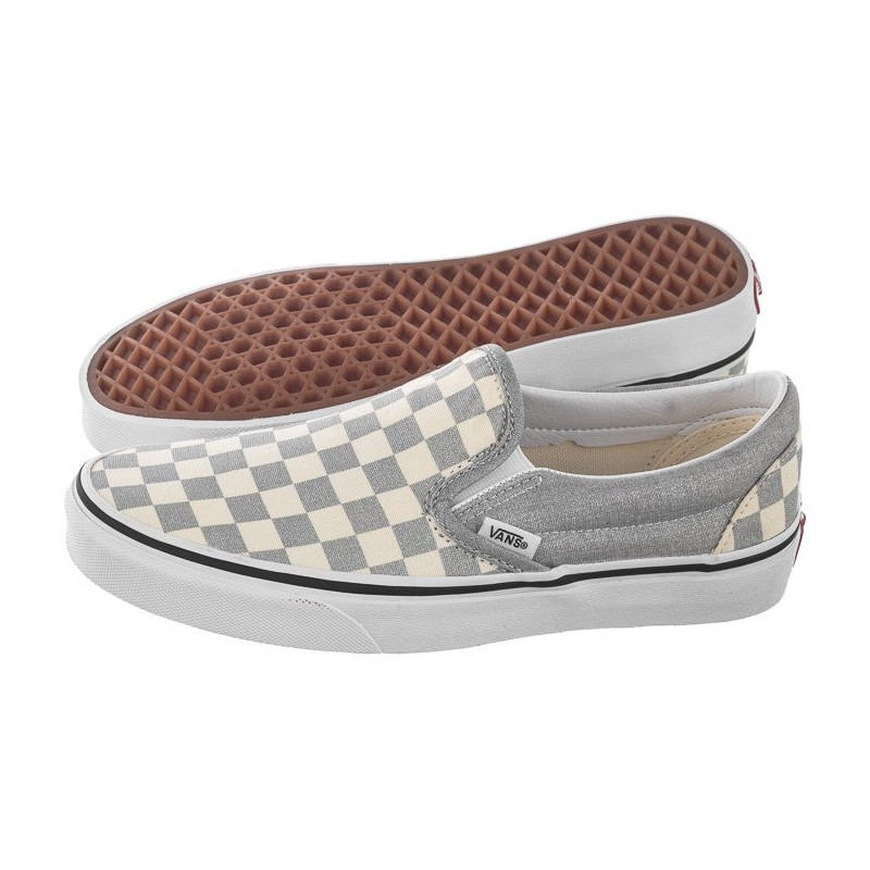 vans classic checkerboard slip ons