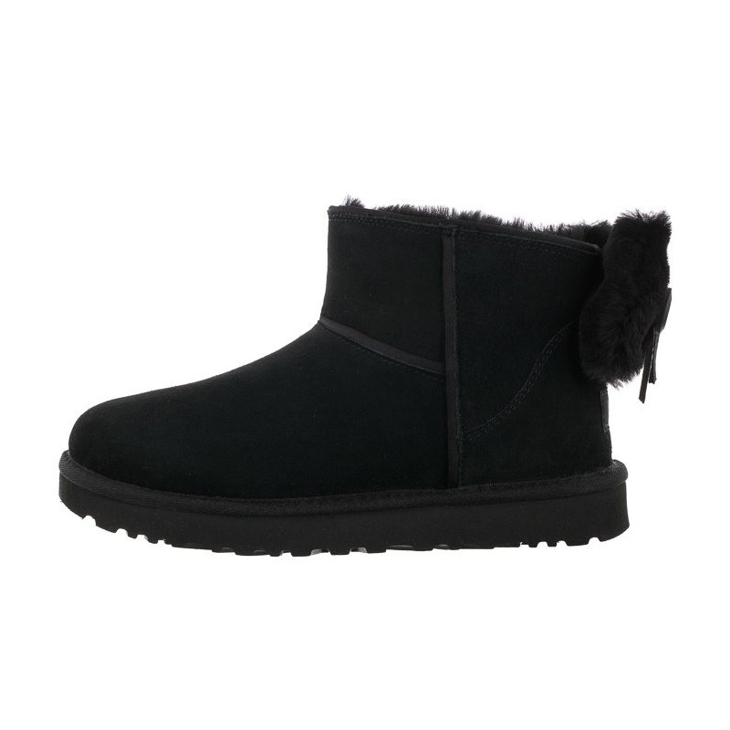 low black uggs with bows