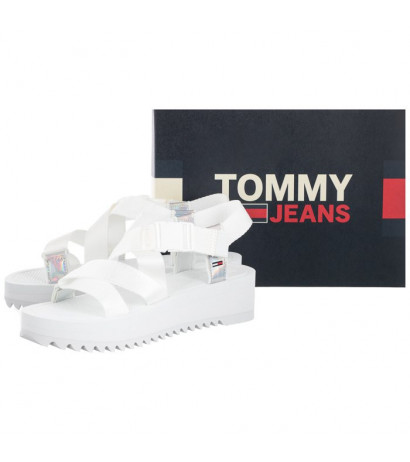 tommy hilfiger iridescent sandals