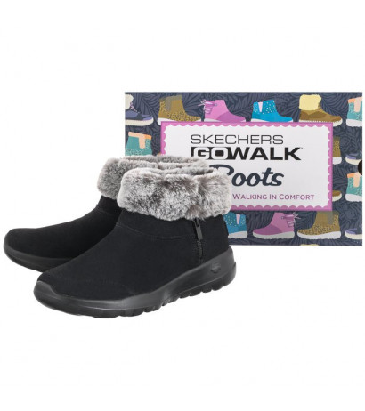 skechers on the go joy boots black