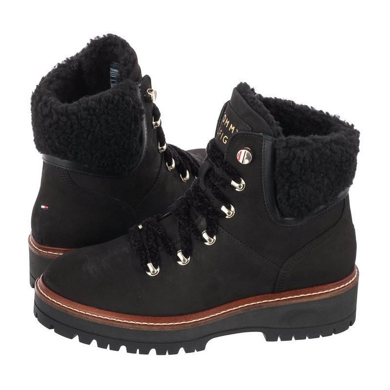 black outdoor boots