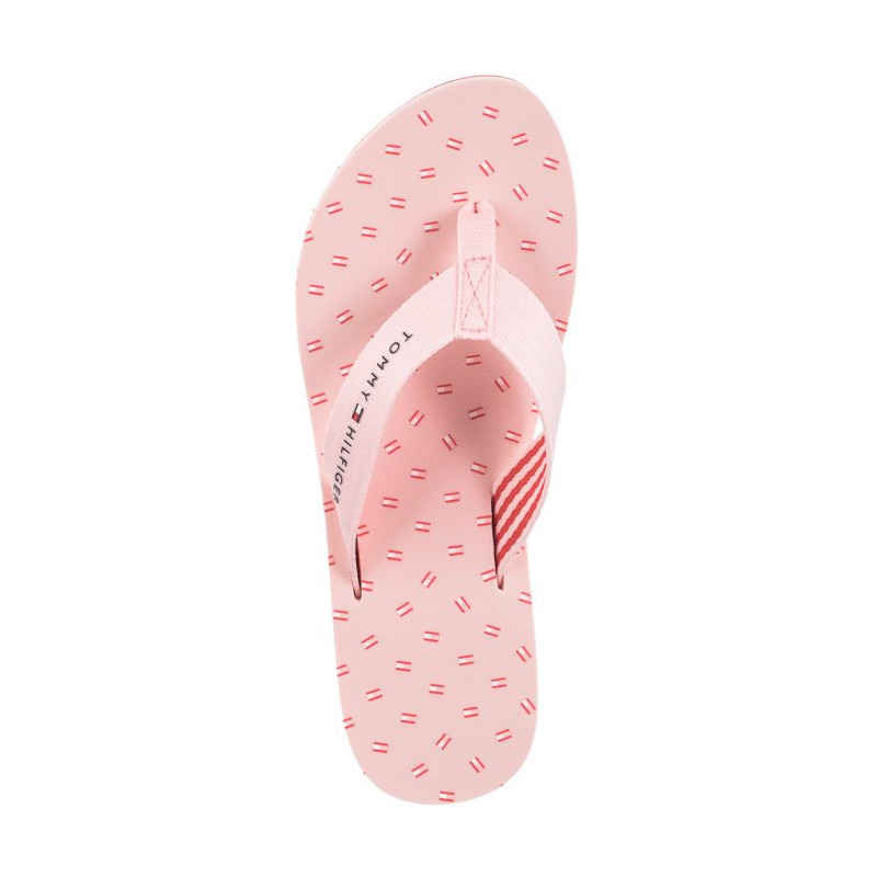 tommy hilfiger flip flops pink