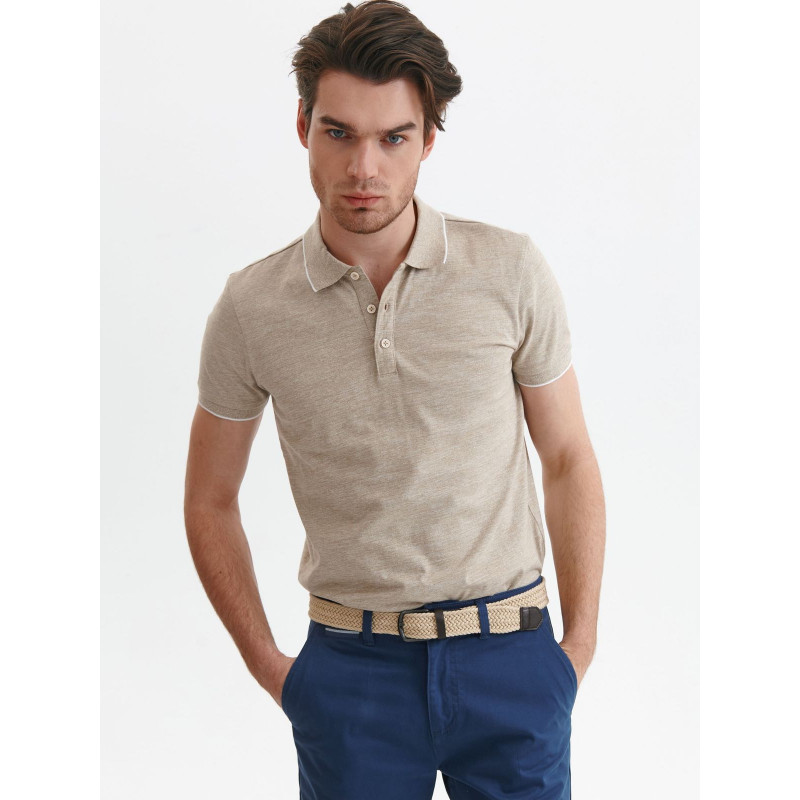 mens button up polo