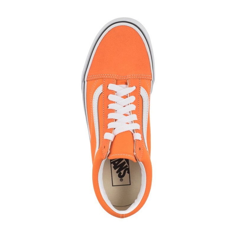 orange vans low top