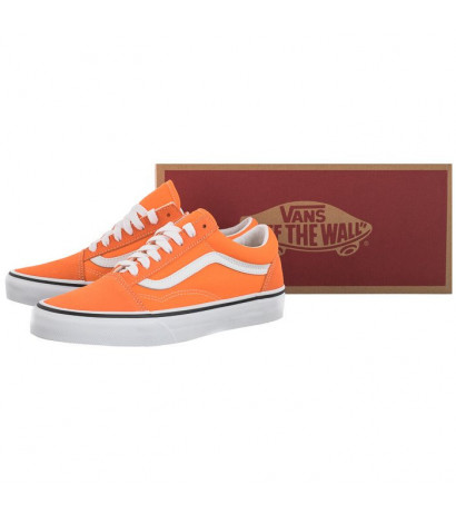 orange and grey vans