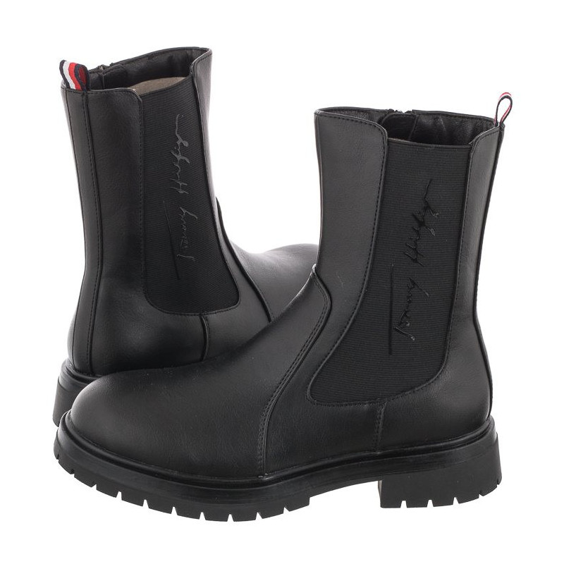 sea bass boots black