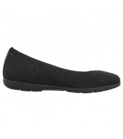 Caprice Czarne 9-22107-42 035 Black Knit  (CP397-a) bateliai