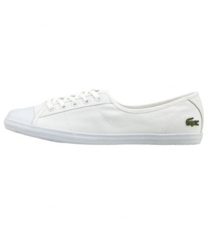 lacoste white canvas