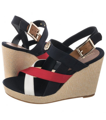 tommy hilfiger essential hardware high wedge